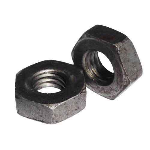 HHJN516P 5/16"-18 Heavy Hex Jam Nut, A563 Grade A, Coarse, Plain